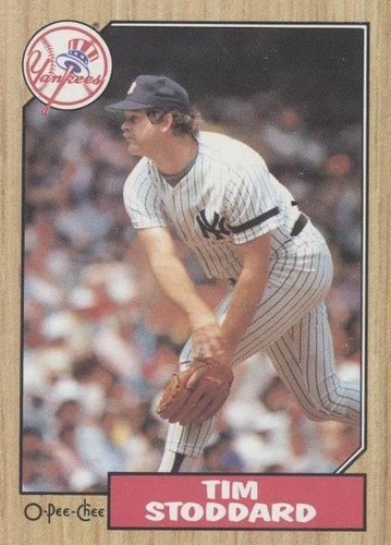 1987 O-Pee-Chee - Tim Stoddard #321