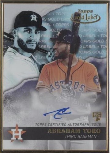 2020 Topps Gold Label - Abraham Toro #GLA-AT