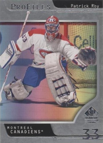 2020-21 Upper Deck SP Signature Edition Legends - Patrick Roy #P-32
