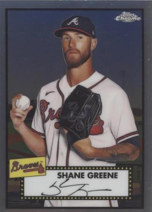 2021 Topps Chrome Platinum Anniversary - Shane Greene #488