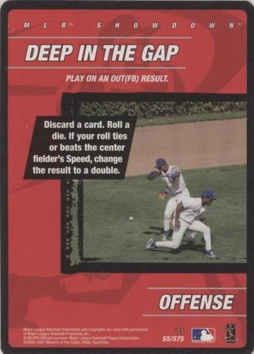 2001 MLB Showdown - Sammy Sosa #S5