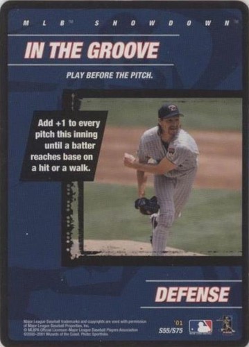 2001 MLB Showdown - Randy Johnson #S55