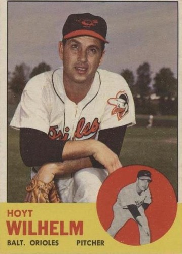 1963 Topps - Hoyt Wilhelm #108