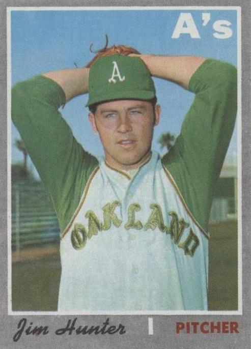 1970 Topps - Catfish Hunter #565