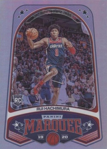 52512845 Rui Hachimura 2019 Panini Chronicles Marquee 265 Green RC