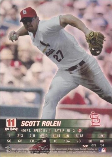 2004 MLB Showdown Trading Deadline - Scott Rolen #079