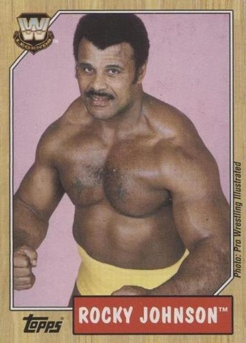 2007 Topps Heritage III WWE - Rocky Johnson #83