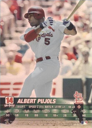 2004 MLB Showdown - Albert Pujols #314