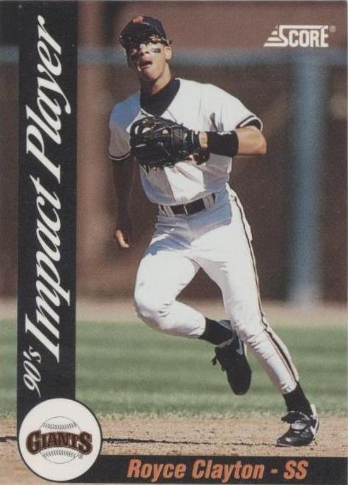 1992 Score - Royce Clayton #24