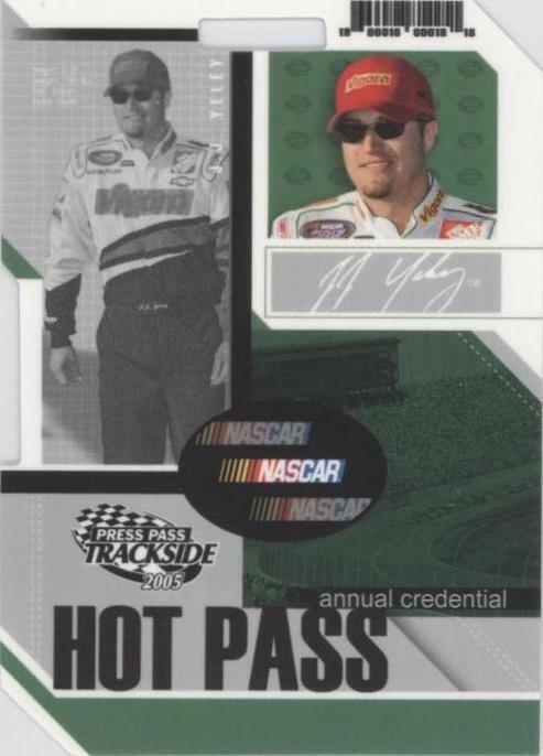 2005 Press Pass Trackside - J.J. Yeley #HP 27