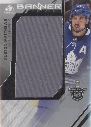 2021-22 Upper Deck SP Game Used - Auston Matthews #BYSC-AM
