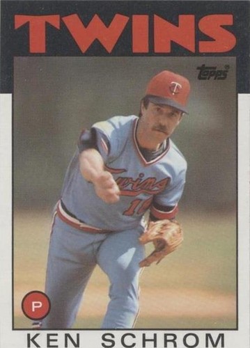 1986 Topps - Ken Schrom #71