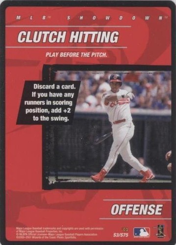 2001 MLB Showdown - Manny Ramirez #S3