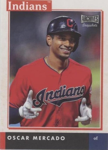 2020 Topps Archives Snapshots - Oscar Mercado #AS-OM