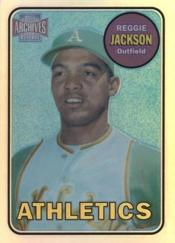2001 Topps Archives Reserve - Reggie Jackson #89