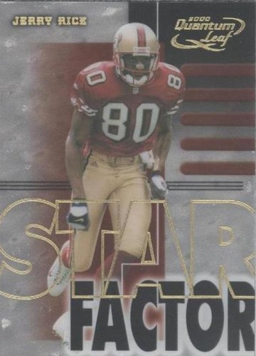 2000 Quantum Leaf Jerry Rice #SF 21
