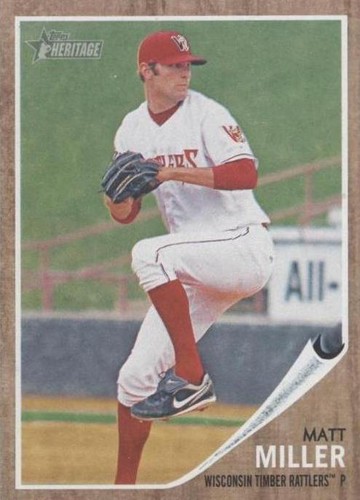2011 Topps Heritage Minor League Edition - Matt Miller #40