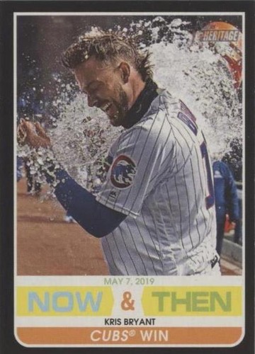 2020 Topps Heritage High Number - Kris Bryant #NT-13