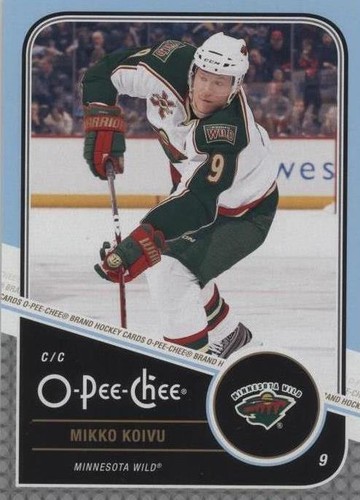 2011-12 O-Pee-Chee - Mikko Koivu #186