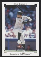 2002 Fleer Premium - Eric Chavez #46