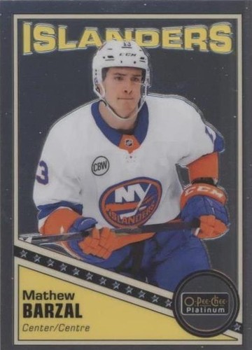 2019-20 O-Pee-Chee Platinum - Mathew Barzal #R-12