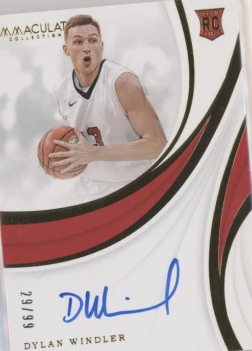2019-20 Panini Immaculate Collection Collegiate - Dylan Windler #73