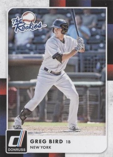 2016 Panini Donruss - Greg Bird #TR11
