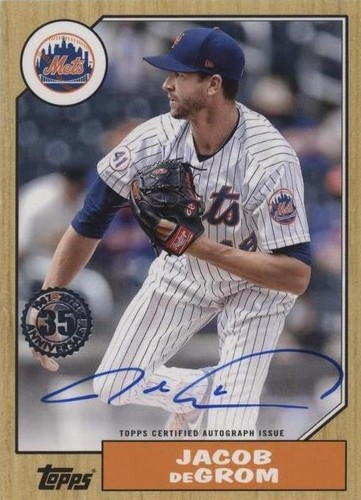 2022 Topps Update Series - Jacob deGrom #87BA-JD