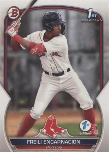 Freili Encarnacion - #433/499 - SKY BLUE - 1ST BOWMAN - 2023 