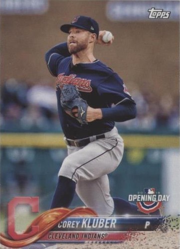 2018 Topps Opening Day - Corey Kluber #158