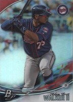 2016 Bowman Platinum - Adam Walker #TP-ABW
