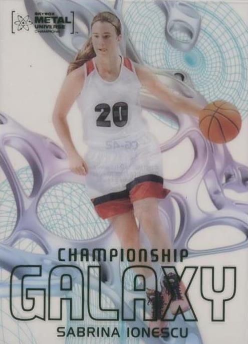 2021 Skybox Metal Universe Champions - Sabrina Ionescu #CG-42