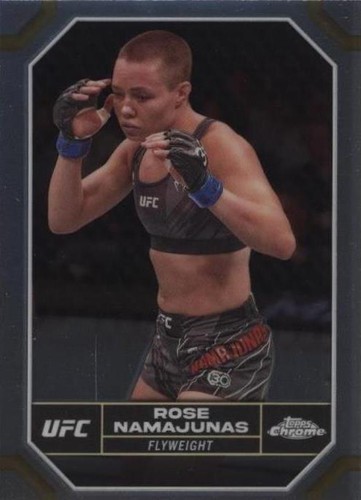 2024 Topps Chrome UFC - Rose Namajunas #169