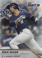 2016 Topps Bunt - Ryan Braun #3
