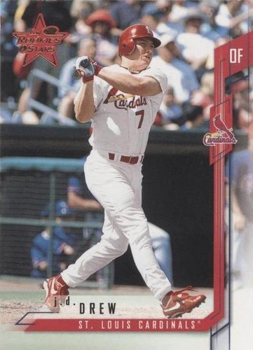 2001 Leaf Rookies & Stars - J.D. Drew #97