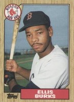 1987 Topps Traded - Ellis Burks #14T