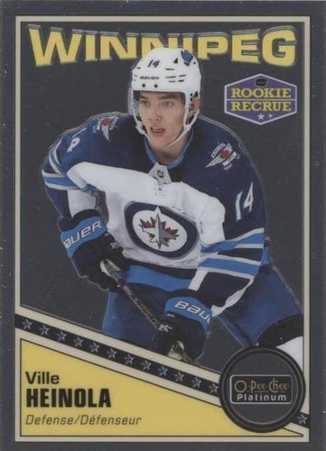 2019-20 O-Pee-Chee Platinum - Ville Heinola #R-97