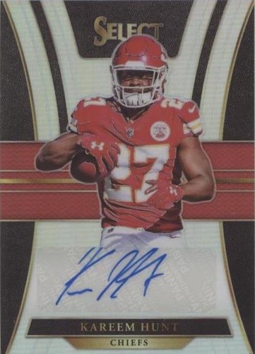 2017 Panini Select Kareem Hunt #RS-KH