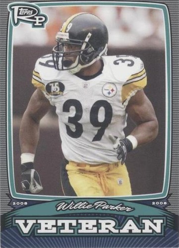 2008 Topps Rookie Progression Willie Parker #PV-WP