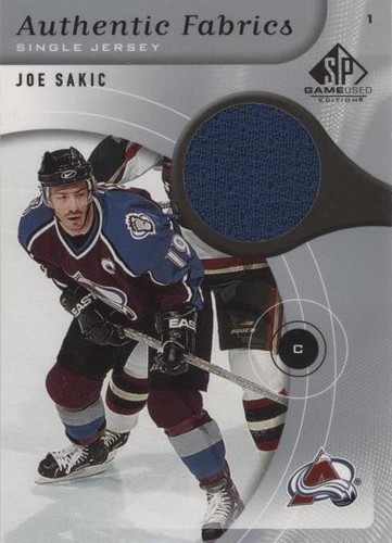 2005-06 SP Game Used Edition - Joe Sakic #AF-JS