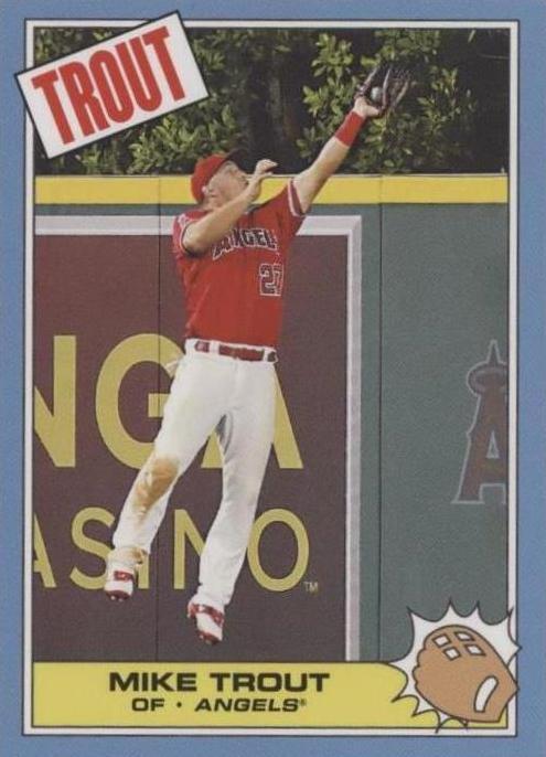 2018 Topps Throwback Thursday #TBT - Mike Trout #244