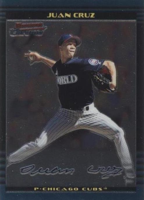 2002 年 Bowman Chrome - Juan Cruz #116