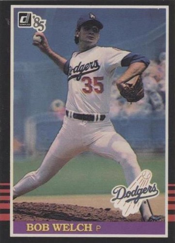 1985 Donruss - Bob Welch #372