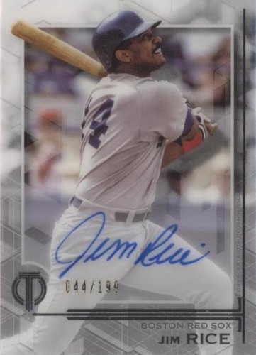 2019 Topps Tribute - Jim Rice #TA-JR