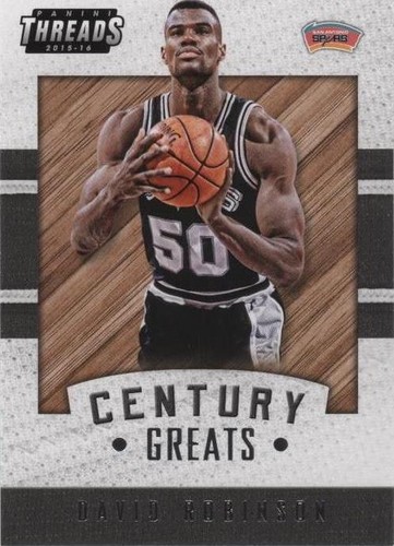 2015-16 Panini Threads - David Robinson #8