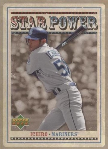 2001 UPPER DECK SP AUTHENTIC STARS OF JAPAN ICHIRO SUZUKI