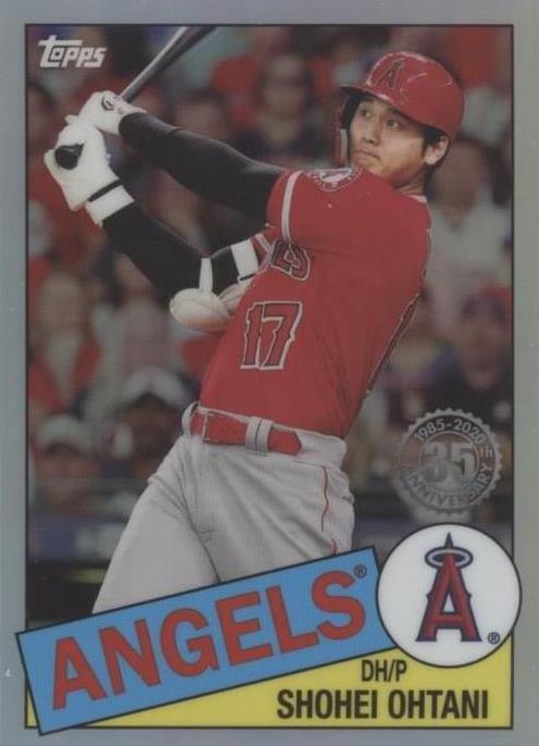 2020 Topps Chrome - Shohei Ohtani #85TC-7