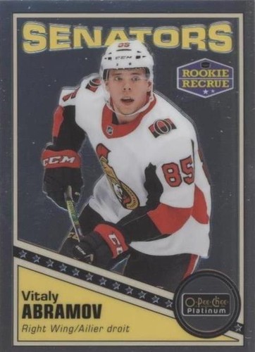 2019-20 O-Pee-Chee Platinum - Vitalii Abramov #R-59