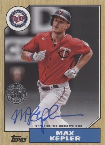 2022 Topps Series 1 - Max Kepler #87BA-MK