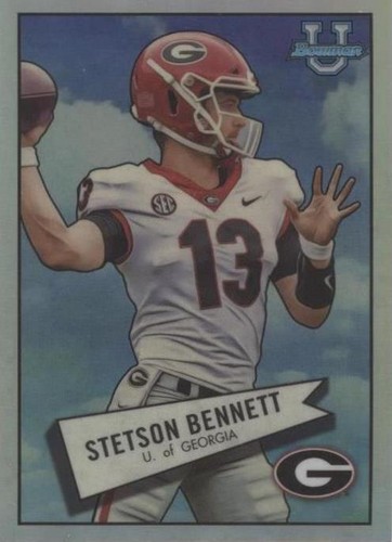 2022 Bowman University Chrome Stetson Bennett #52BF-17